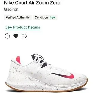 Nike | Shoes | Nike Court Air Zoom Zero Splatter Paint  display picture 3